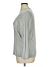 Rochelle California Metallic Silver Pullover Sweater Size XL - photo 5