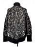 MICHAEL Michael Kors Animal Print Gray Turtleneck Sweater Size XL - photo 2