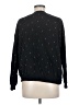 Lou & Grey Stars Black Pullover Sweater Size M - photo 2