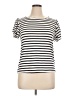 Green Envelope Ivory Short Sleeve Top Size XL - photo 1