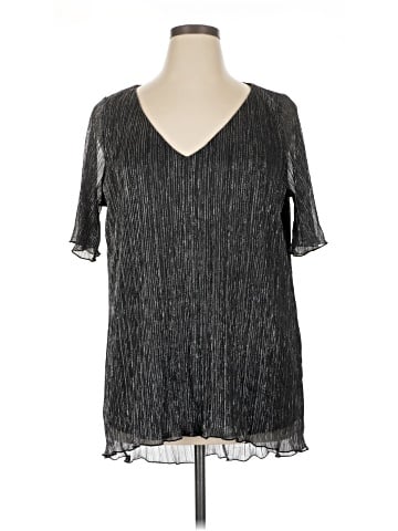 Evans Short Sleeve Blouse (view 1)