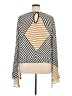 Ashley Stewart 100% Polyester Stripes Gold Long Sleeve Blouse Size 14 Plus - photo 2