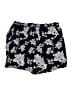 Ellos 100% Rayon Floral Black Shorts Size 16 - photo 2