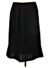 Casual Corner 100% Polyester Solid Black Formal Skirt Size 12 - photo 1