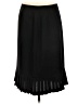 Casual Corner 100% Polyester Solid Black Formal Skirt Size 12 - photo 2