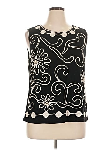 Carole Little Sleeveless Blouse (view 1)