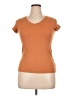 Max Studio Orange Short Sleeve T-Shirt Size XL - photo 1