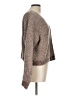 Pink Rose 100% Recycled Polyester Tweed Brown Pullover Sweater Size L - photo 4