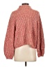 BP. 100% Acrylic Tweed Red Turtleneck Sweater Size XXS - photo 2