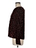 Left Coast by Dolan Animal Print Brown Long Sleeve Blouse Size M - photo 5