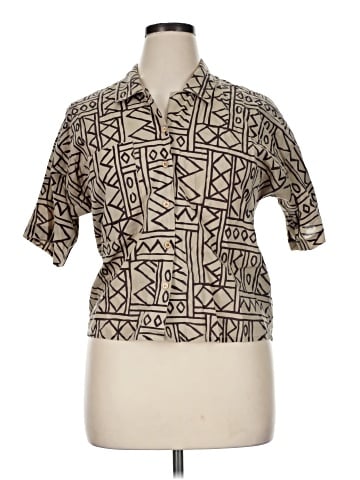Ship'n Shore Short Sleeve Blouse (view 1)