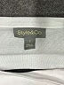 Style&Co White Short Sleeve Top Size L - photo 7