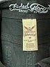 Faded Glory Solid Black Shorts Size 10 - photo 3