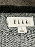 Elle Checkered-gingham Gray Pullover Sweater Size L - photo 4