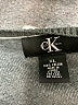 Calvin Klein 100% Cotton Gray Pullover Sweater Size XL - photo 7
