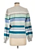 Ann Taylor LOFT Stripes Gray Pullover Sweater Size L - photo 2