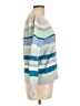 Ann Taylor LOFT Stripes Gray Pullover Sweater Size L - photo 4