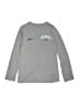 Nike 100% Polyester Gray Long Sleeve T-Shirt Size L (kids) - photo 1