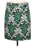 Etcetera Print Teal Casual Skirt Size 12 - photo 1