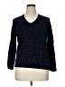 Tommy Hilfiger Polka Dots Blue Pullover Sweater Size XL - photo 1