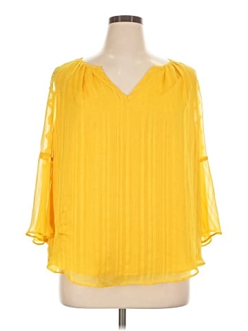 Jennifer Lopez 3/4 Sleeve Blouse (view 1)