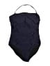 J.Crew Solid Blue One Piece Swimsuit Size 14 - photo 1