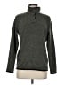 Eddie Bauer 100% Polyester Gray Turtleneck Sweater Size M - photo 1