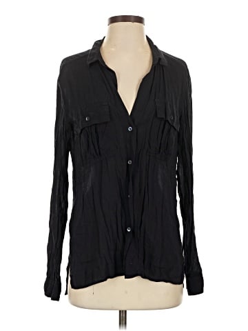 James Perse Long Sleeve Blouse (view 1)