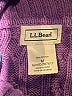 L.L.Bean 100% Cotton Purple Turtleneck Sweater Size M - photo 7