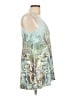 One World Teal Sleeveless Blouse Size L - photo 4