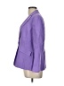 Talbots 100% Linen Purple Blazer Size 12 Petite - photo 5