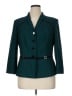 John Meyer 100% Polyester Houndstooth Teal Blazer Size 16 - photo 1
