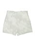 Worthington Metallic Silver Shorts Size 8 - photo 2