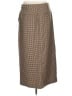 CAbi Houndstooth Brown Casual Skirt Size 12 - photo 2