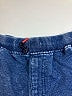 Levi's Solid Blue Denim Shorts Size 12 - 13 - photo 3