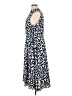 Anne Klein 100% Polyester Print Blue Casual Dress Size XL - photo 5