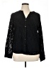 Cable & Gauge Black Long Sleeve Blouse Size XL - photo 1