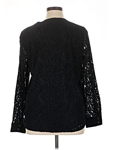 Cable & Gauge Long Sleeve Blouse (view 2)