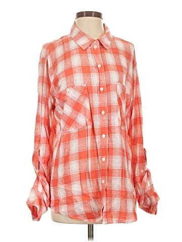 Sanctuary Long Sleeve Button-Down Shirt (view 1)