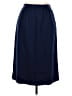 Pendleton 100% Virgin Wool Solid Blue Wool Skirt Size 12 - photo 1