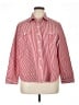 Chico's Stripes Red Long Sleeve Button-Down Shirt Size XL (3) - photo 1