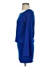 Moda International Solid Blue Cocktail Dress Size XS - photo 5
