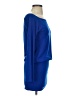 Moda International Solid Blue Cocktail Dress Size XS - photo 4