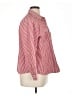 Chico's Stripes Red Long Sleeve Button-Down Shirt Size XL (3) - photo 4