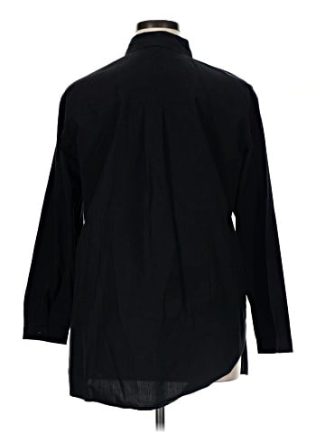 Eileen Fisher 3/4 Sleeve Button-Down Shirt (view 2)