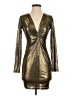 Lulus Metallic Gold Cocktail Dress Size S - photo 1
