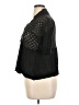 52 Weekends Black Short Sleeve Blouse Size 1X - photo 5