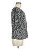 CeCe Black 3/4 Sleeve T-Shirt Size M - photo 4