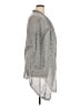 Eileen Fisher 100% Linen Gray Cardigan Size XL - photo 4