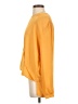 DRA 100% Polyester Yellow Long Sleeve Blouse Size XS - photo 5